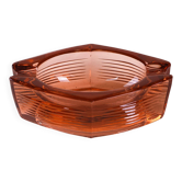 Cendrier en verre, design italien, années 1960, fabriqué en Italie