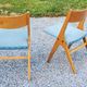 Pair of vintage chairs 50s
