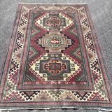 Tapis d'orient caucasien kazak arménien : 1.83 x 1.27 m