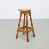 2x Tabouret de Bar en Pinède, 1970s