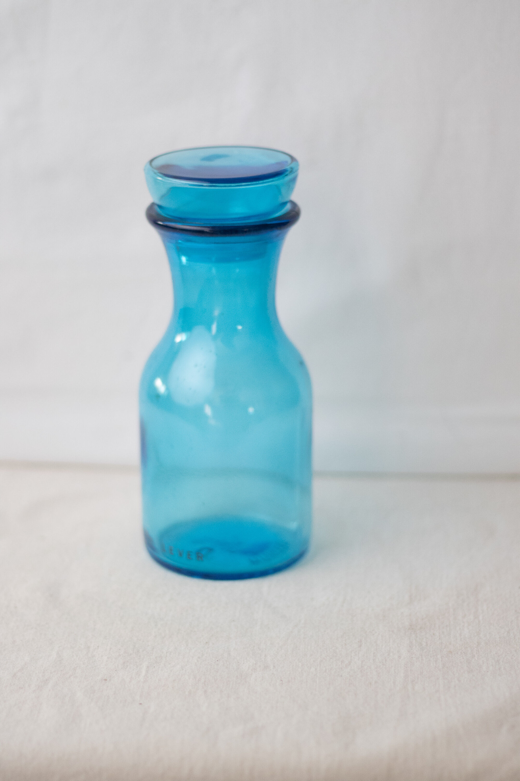 Bocal vintage bleu