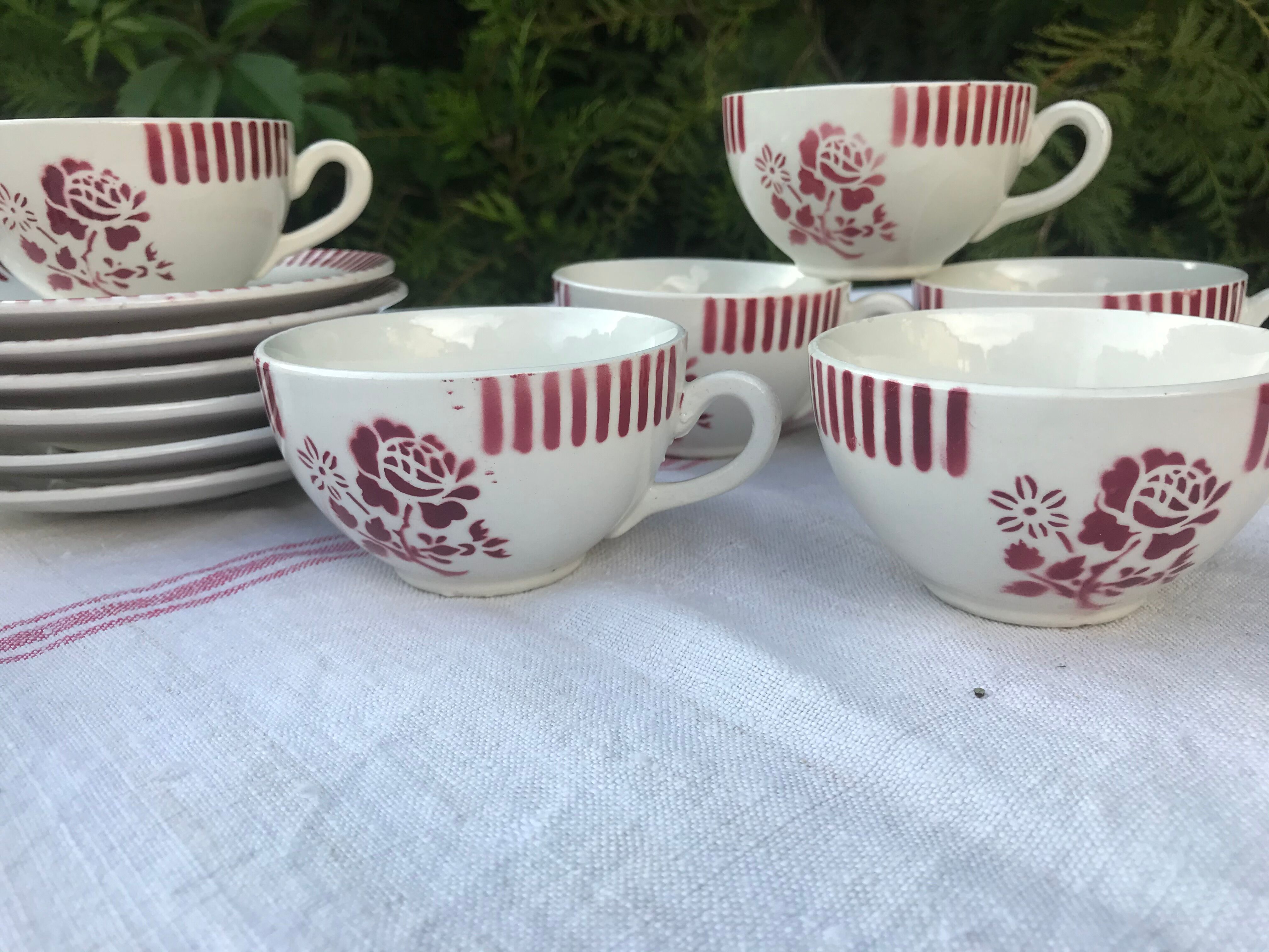 Service à café Lunéville