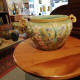 Pot cover in dabbling decoration butterflies