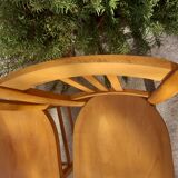 pair of Luterma style bistro chairs