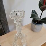 Large glass candlestick