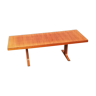Table basse vintage rectangulaire bois