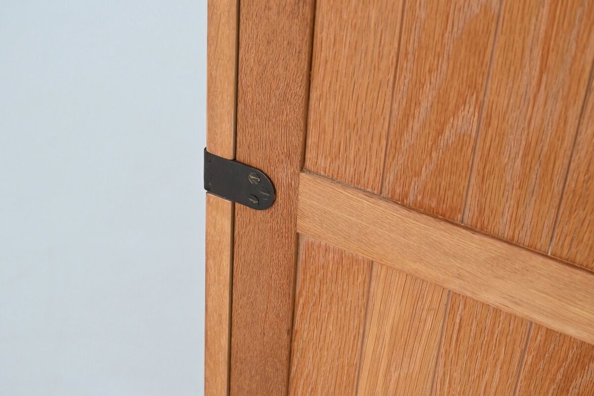 Cabinet Kurt Ostervig en chêne A/S Randers Danemark 1960