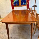 Vintage Scandinavian wooden table