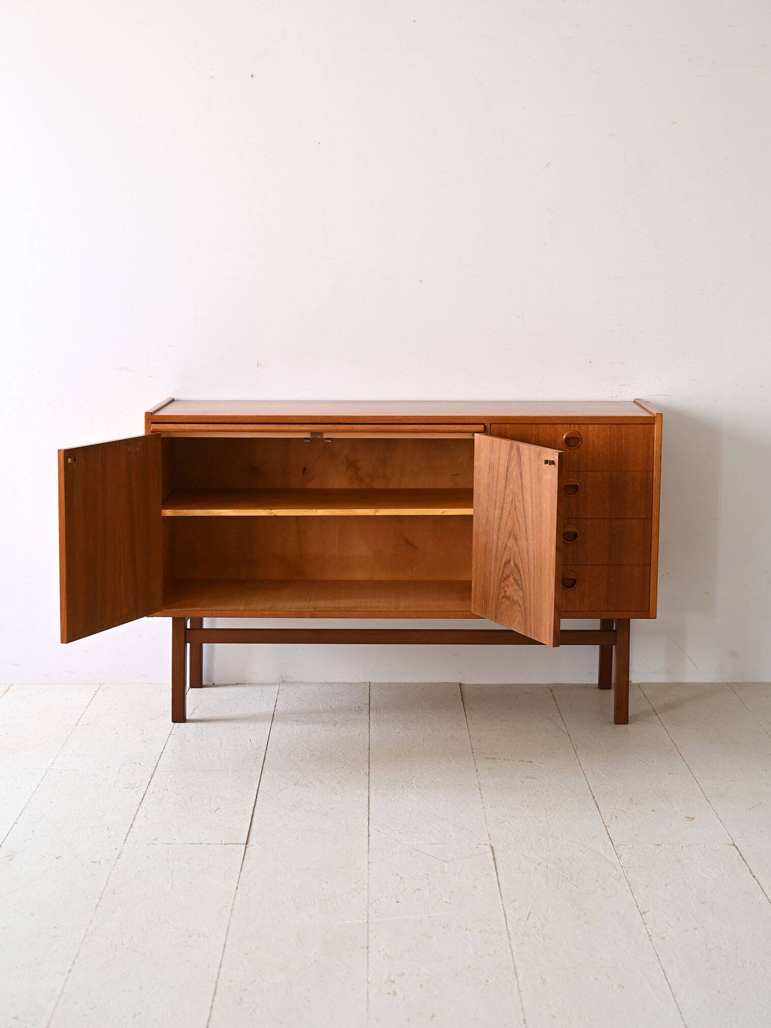 Vintage sideboard with writing desk