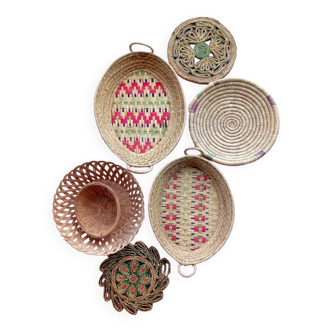 Set of baskets and baskets