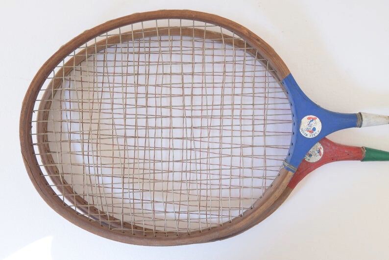 80s kids' badminton rackets