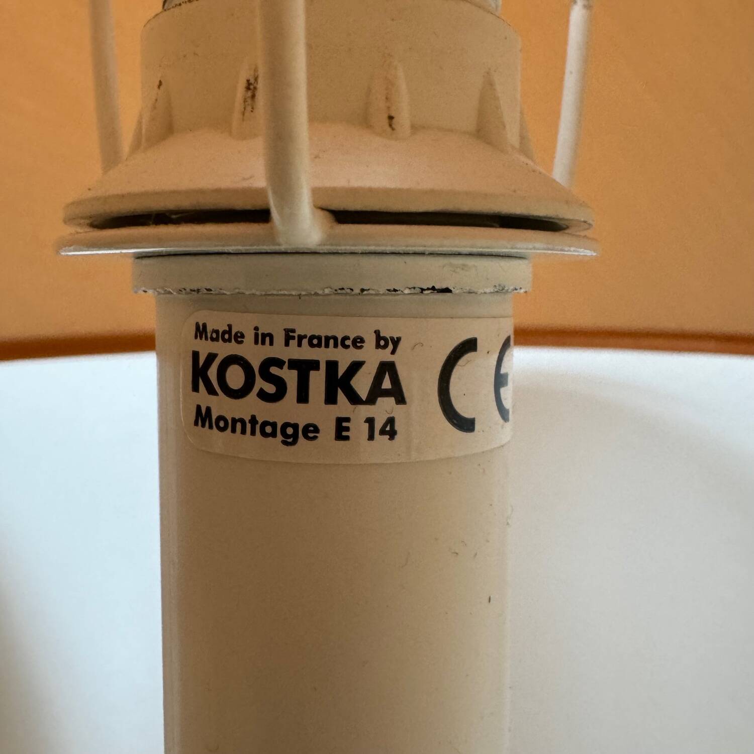 Pair of lamps Kostka