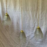 Trio of vintage suspensions