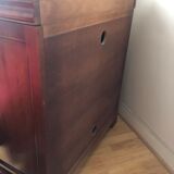 Solid cherry TV stand made in France
