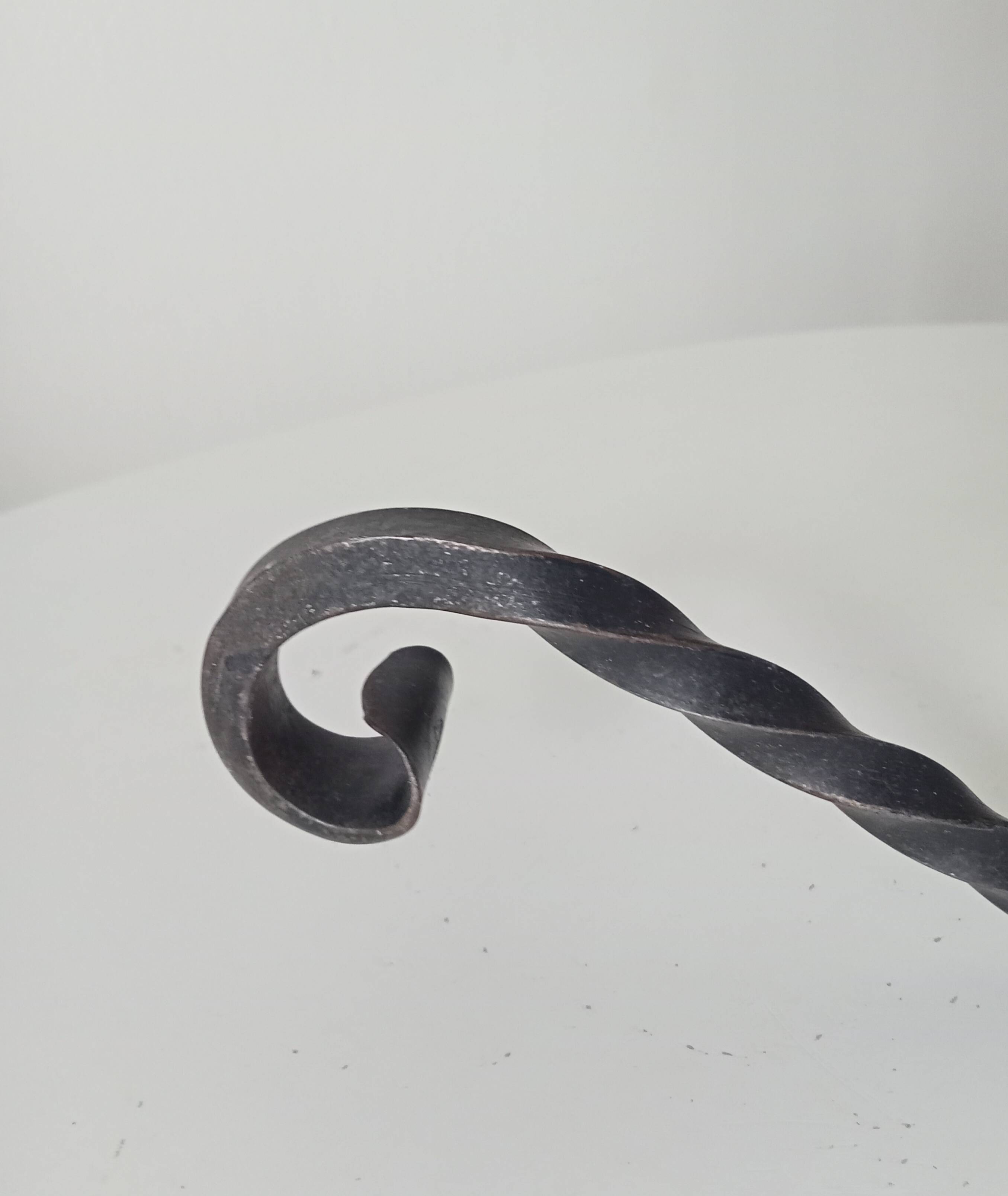 Vintage wrought iron coat rack