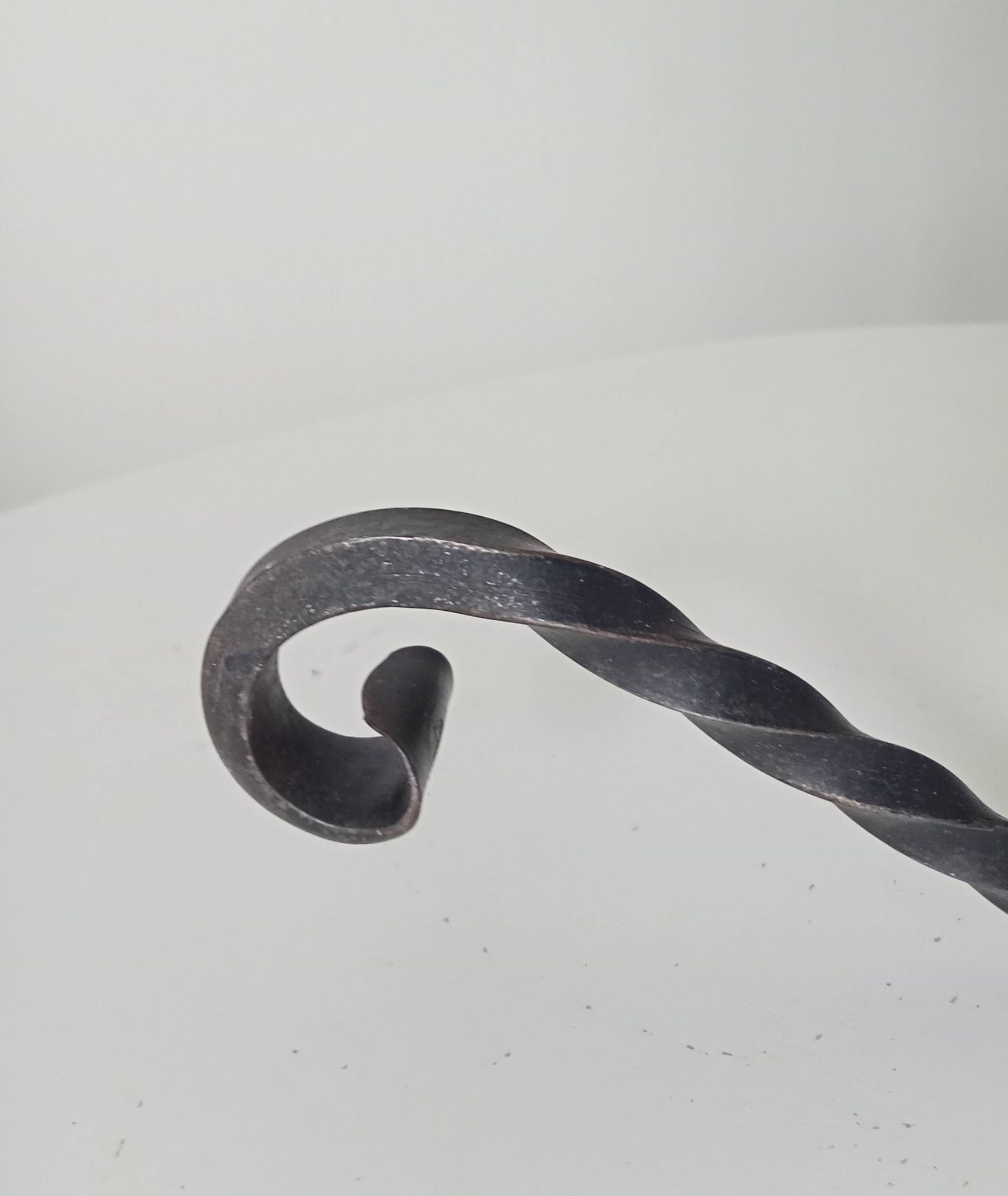 Vintage wrought iron coat rack