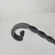 Vintage wrought iron coat rack