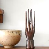 Wooden baguier hand, 70s