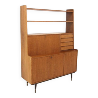 Scandinavian teak secretary desk, Bräntorps, Sweden, 1960