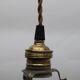 Art Deco Ceiling Lamp, Scailmont Belgium Glass Shade, 1930s