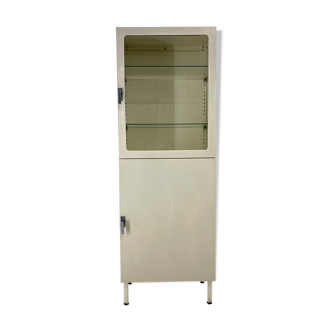 1950's iron medical cabinet, Czechoslovakia