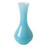 Blue opaline vase