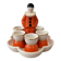 Rare Art Deco egg service Pierrot – Robj – Ceramics