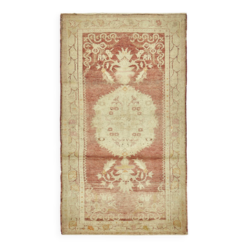 Turkish Vintage Anatolian Rug 106 cm x 190 cm