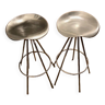 Pair of bar stools "Jamaica" by Pepe Cortes for Amat Barcelona