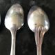 Pop-up Christmas 2022 Set of 4 silver spoons dating from the early twentieth century.
