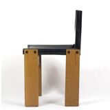 Set of 4 Monk dining chairs by Afra & Tobia Scarpa for Molteni, 1970s