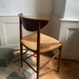 Teak dining chair by Peter Hvidt 1960