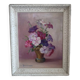 Reyne Marin DE PYERNE (20th century) Still life with bouquet of flowers oil on panel