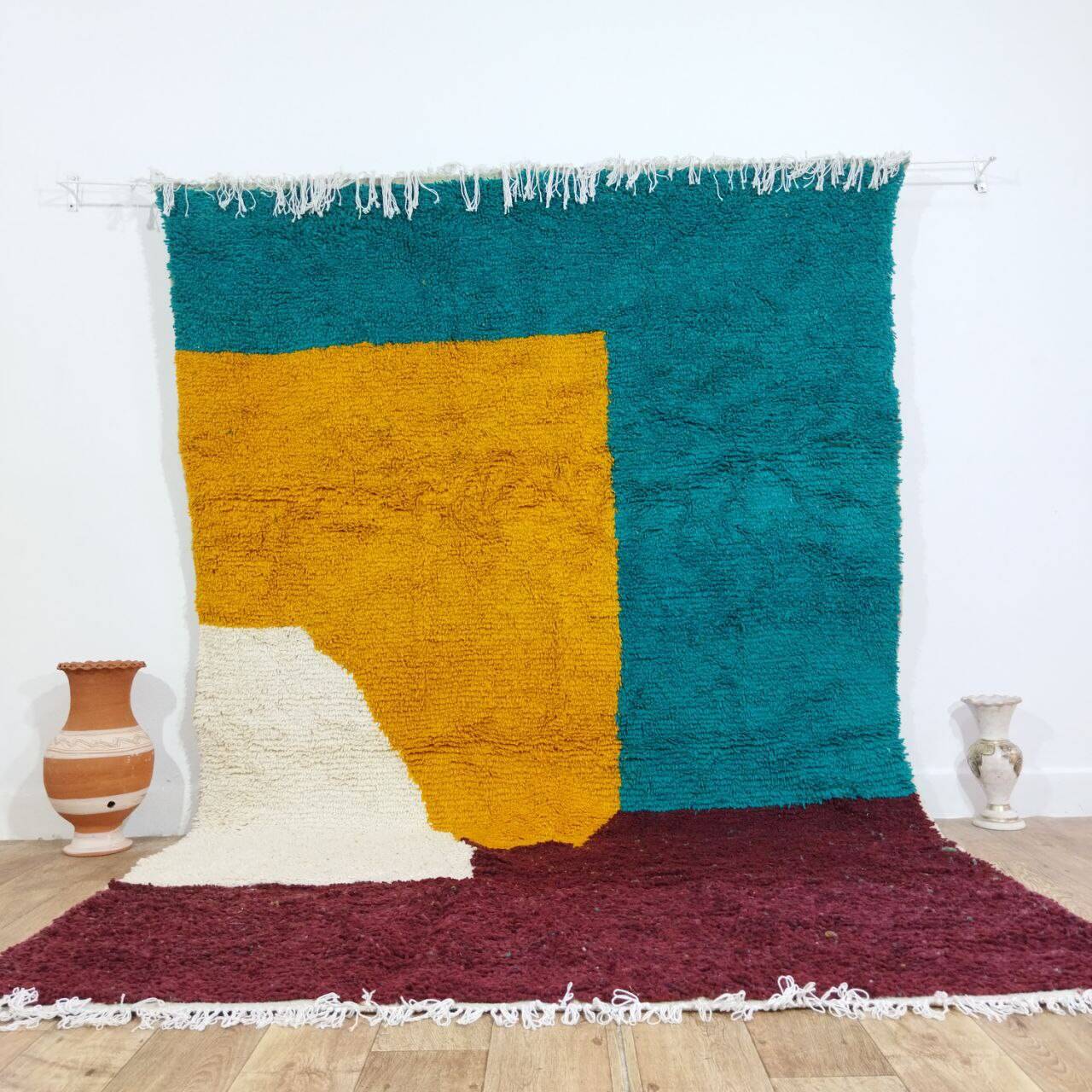 Handmade Moroccan Berber Rug 295 X 197 CM