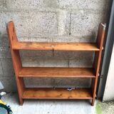 Old wooden shelf from the 19th century