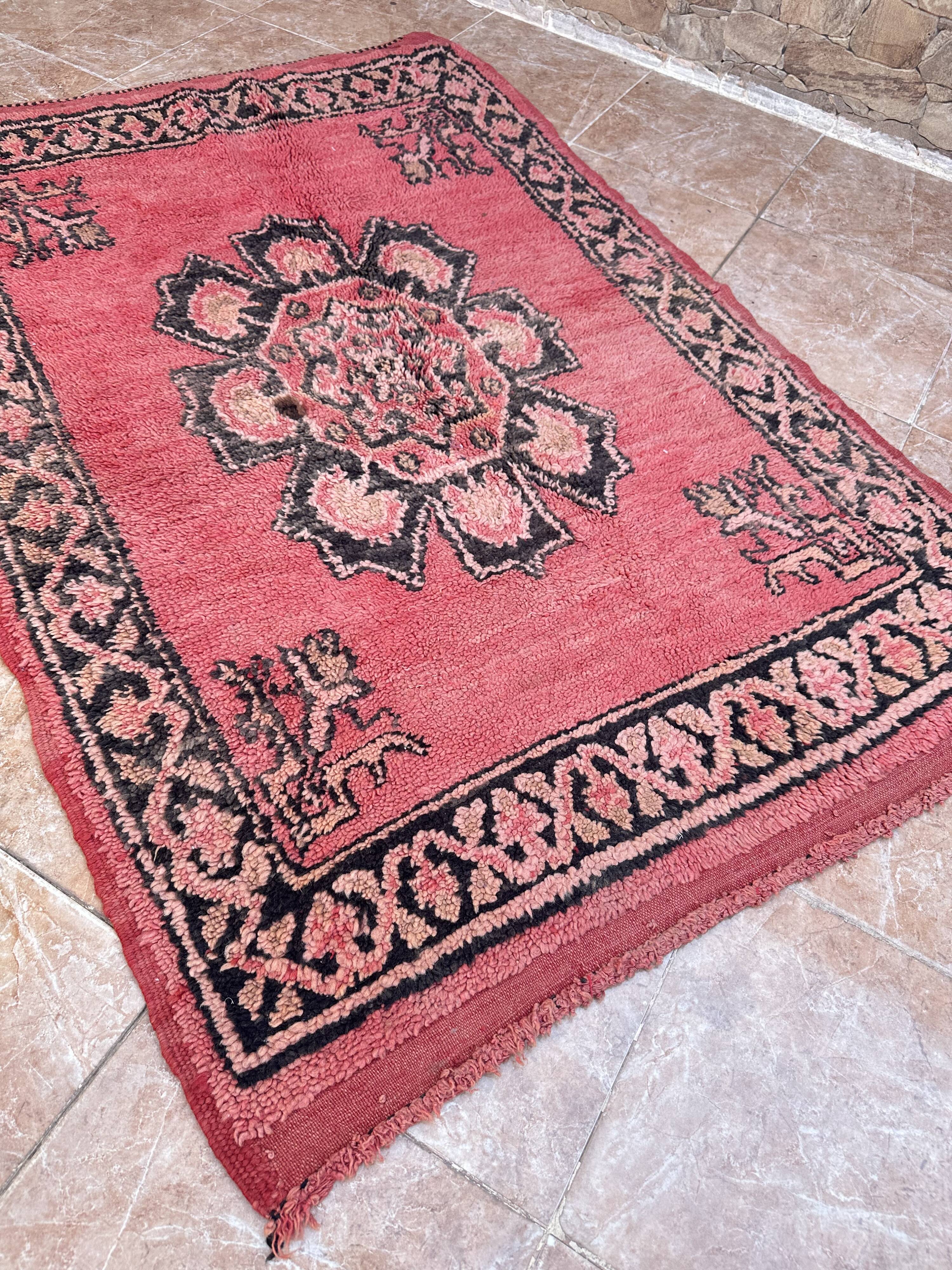 Moroccan rug - handmade rug - Berber wool rug - floor rug
