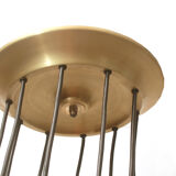 Lampe cascade des années 1970 en laiton