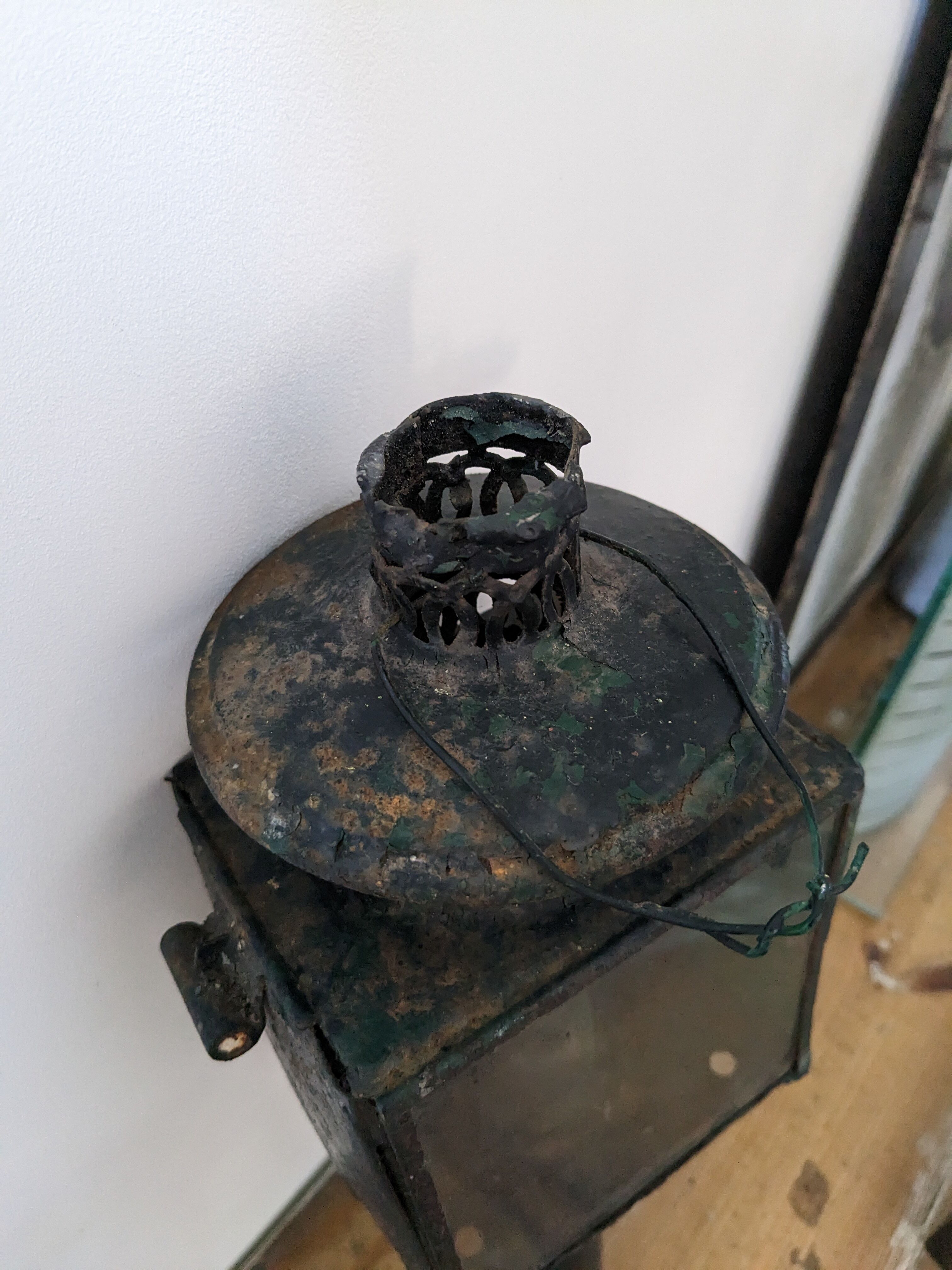 Lanterne de calèche fiacre XIXème