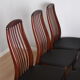 six chairs made in denmark in the 80s/90