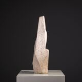 Large abstract monolithic sculpture