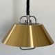 Lampe suspension lustre monte et baisse, design jo hammerborg pour fog et mørup, danemark vers  1960