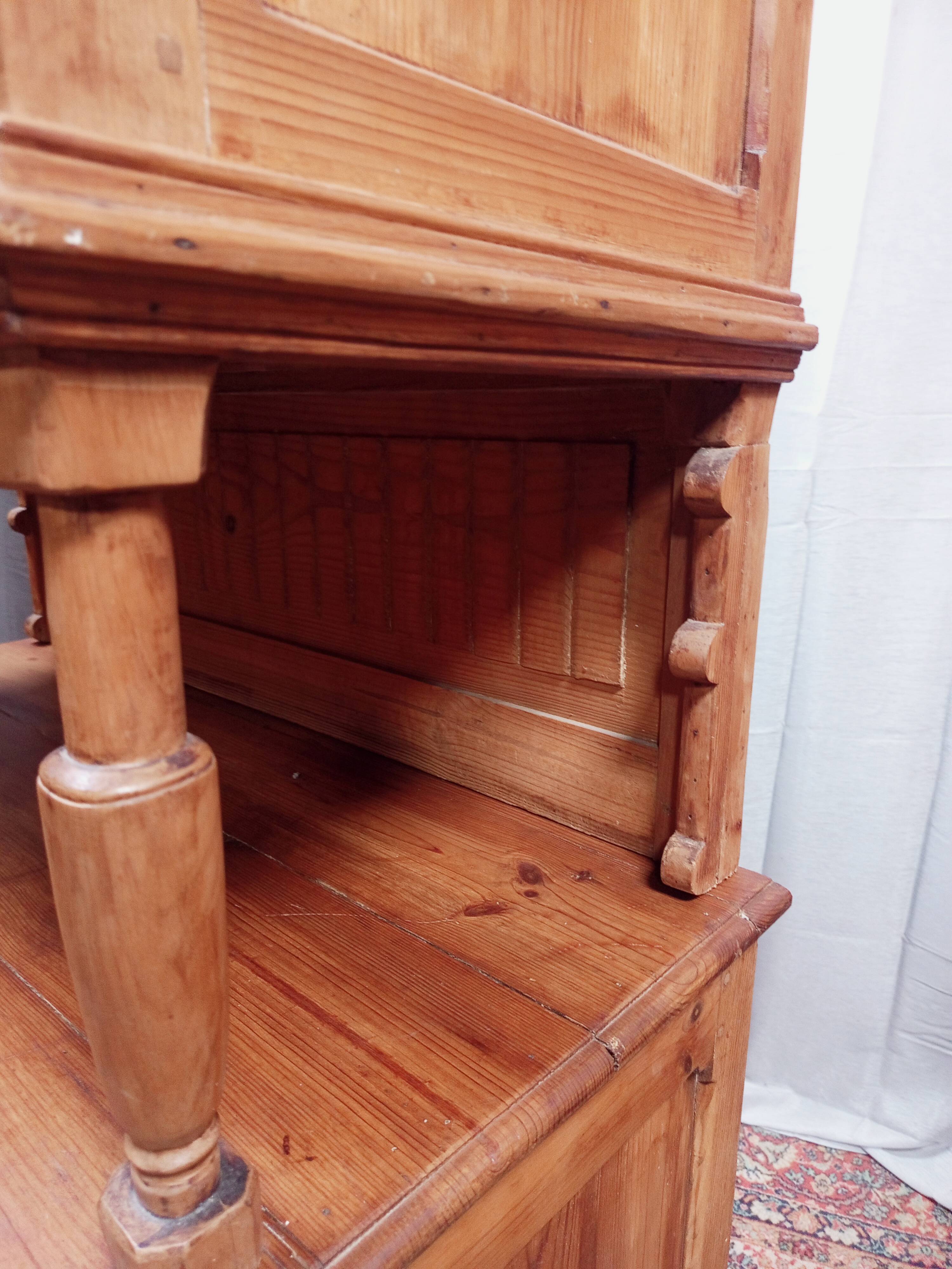 Savoyard pine sideboard