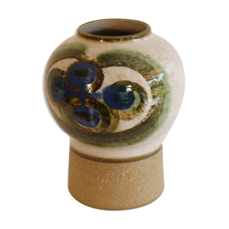 Danish ceramic vase by Noomi Backhausen for Soholm 1960