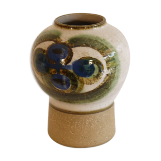 Vase danois en ceramique de Noomi Backhausen pour Soholm 1960