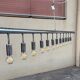 Suspension 12 feux en acier Kare design