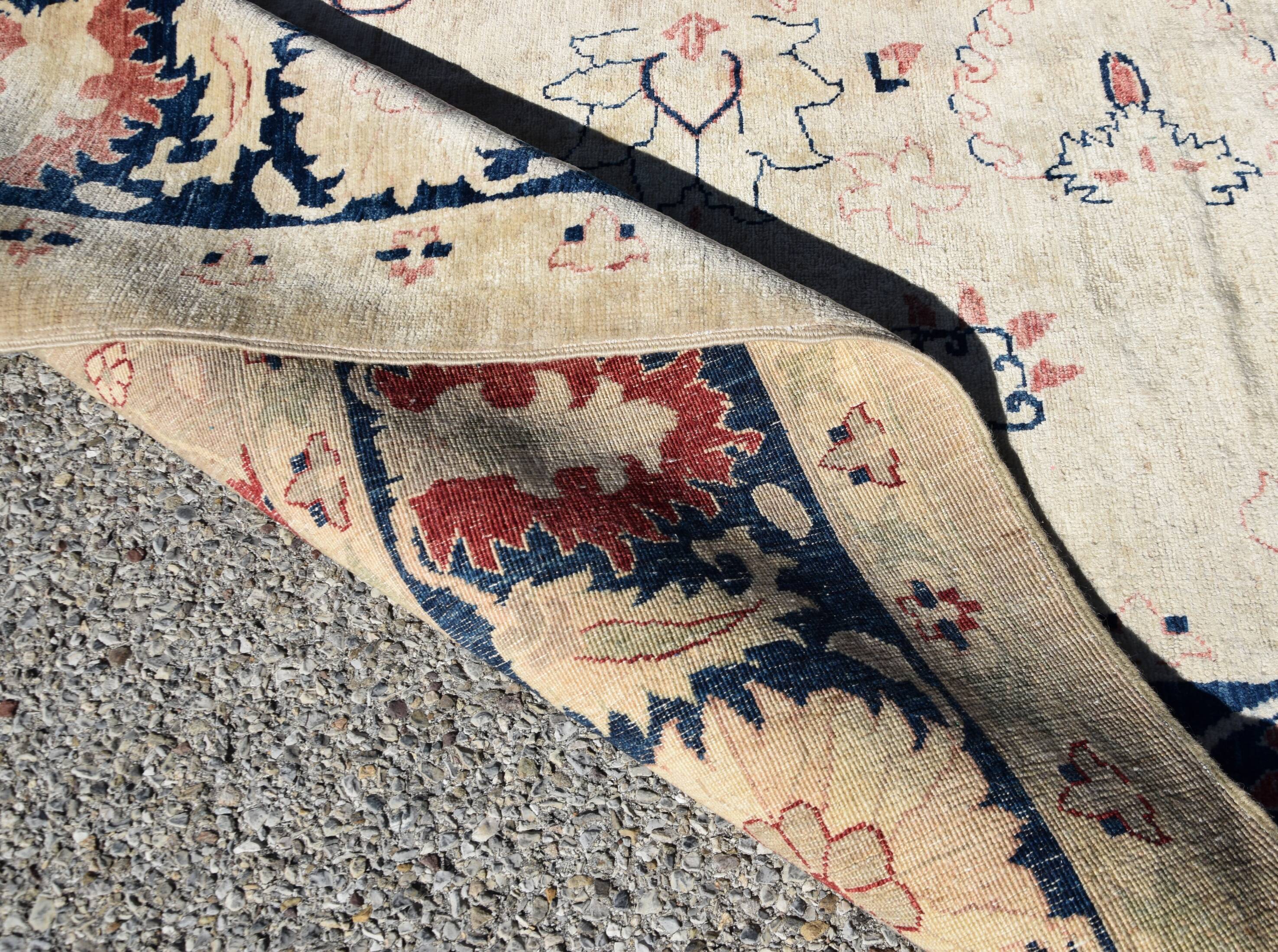 Ziegler oriental rug - handmade: 3.00 X 2.45 meters. Quality: wool