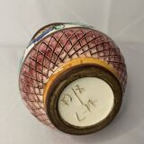 Vintage small earthenware vase Monaco circa 1960