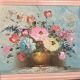 Peinture à l’huile « Le bouquet de fleurs »