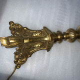Old candle lamp