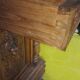 19th-century Renaissance walnut two-body buffet